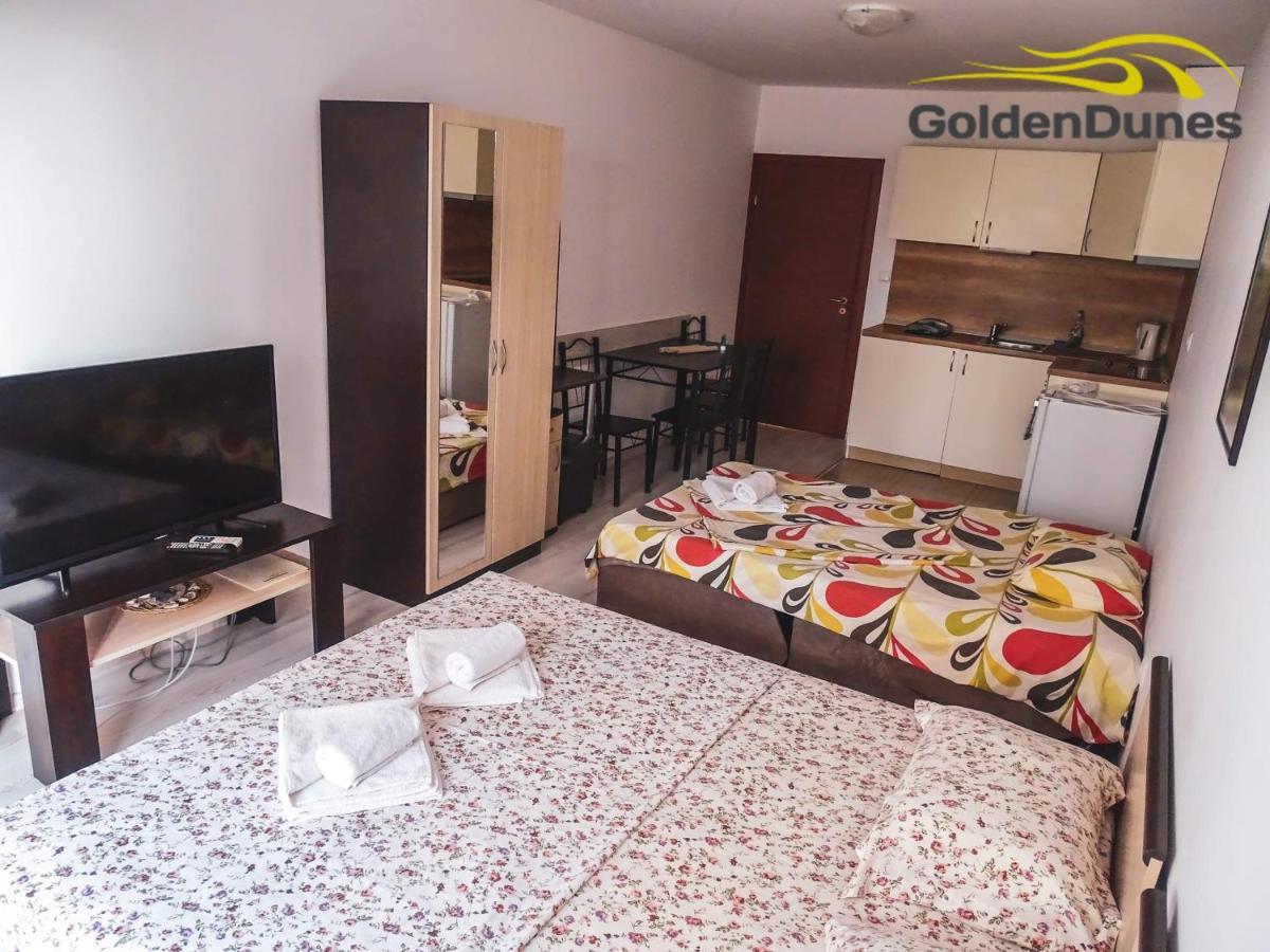 Golden Dunes Primorsko Apartments Bagian luar foto